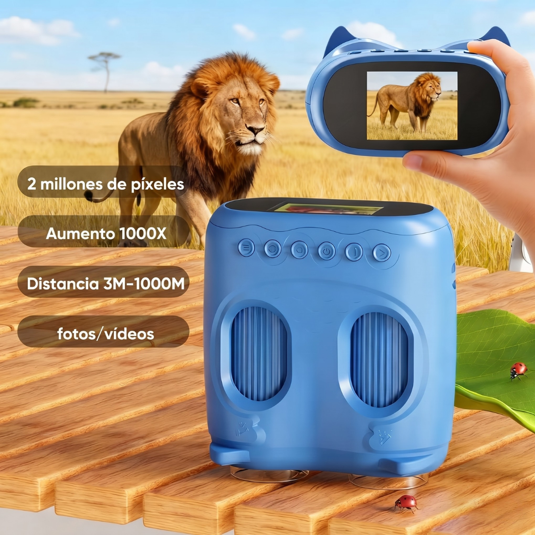 Exploravista — Microscopio y Telescopio Digital para Niños