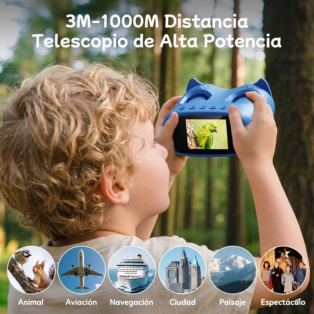 Exploravista — Microscopio y Telescopio Digital para Niños